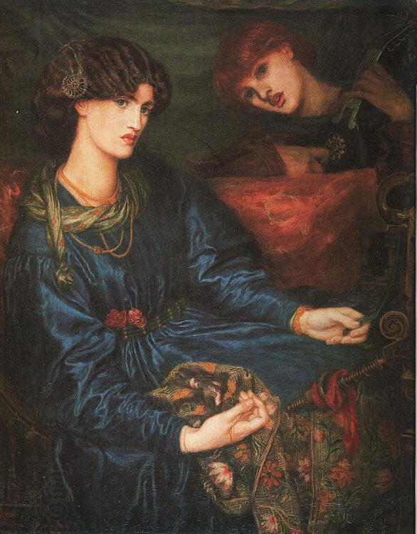 Dante Gabriel Rossetti Mariana China oil painting art